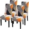 Cisea Housses De Chaise, 4 Pièces Housses De Chaise Modernes Lavables Amovibles Extensibles Pour Housses De Chaise De Salle à Manger 1 Cisea Housses De Chaise, 4 Pièces Housses De Chaise Modernes Lavables Amovibles Extensibles Pour Housses De Chaise De Salle à Manger -banc et tabouret Soldes Boutique 67025160 1