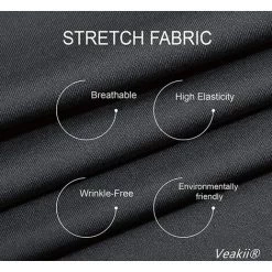 ALMI R Housse De Chaise Extensible 4 Pièces, Housse De Salle à Manger Amovible Lavable Housse De Chaise Pour Salle à Manger Bouquet De Mariage Moderne, Hôtel, Décor De Restaurant (Gris) -banc et tabouret Soldes Boutique 67257720 4