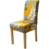 QERSTA Housses De Chaise De Salle à Manger Gris Jaune Feuille Housses De Chaise De Salle à Manger Ensemble De 6 Spandex Extensible Doux Amovible Lavable 2 QERSTA Housses De Chaise De Salle à Manger Gris Jaune Feuille Housses De Chaise De Salle à Manger Ensemble De 6 Spandex Extensible Doux Amovible Lavable -banc et tabouret Soldes Boutique 67314133 1