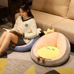 WIAN 45 Cm Coussin Au Sol Futon Tatami Coussin Assis Jetée Baie Vitrée Pour Enfants Sol Chaise Mignon Paresseux Pad Pet Pad -banc et tabouret Soldes Boutique 67314561 3