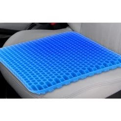 WIAN Coussin De Gel En Nid D'abeille 42*36*3.5/coussin De Siège De Bureau Frais Et Respirant D'été Coussin De Voiture Sédentaire Pas Fatigué -banc et tabouret Soldes Boutique 67314935 4