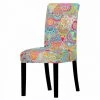 GGNRALNY Housse De Chaise De Salle à Manger Lot De 2, Housses De Protection De Chaise Imprimées Patchwork Stretch Amovibles Élastiques Universelles Pour La Maison, Hôtel (Coutures à Carreaux, 2 Pièces) -banc et tabouret Soldes Boutique 67354485 1