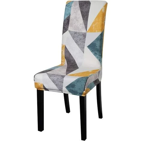 AOUGO Housses De Chaise De Salle à Manger Housses De Chaise De Salle à Manger Extensibles Housses De Protection De Chaise Amovibles Et Lavables Pour Salle à Manger, Maison, Mariage, Banquet, Hôtel (imprimé 06, Lot De 2) 3 AOUGO Housses De Chaise De Salle à Manger Housses De Chaise De Salle à Manger Extensibles Housses De Protection De Chaise Amovibles Et Lavables Pour Salle à Manger, Maison, Mariage, Banquet, Hôtel (imprimé 06, Lot De 2)