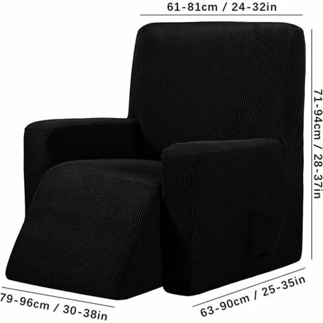 ECHOO Housse De Canapé Jacquard - Housse De Fauteuil Extensible Complète - Housse élastique Pour Fauteuil De Relaxation 4 ECHOO Housse De Canapé Jacquard - Housse De Fauteuil Extensible Complète - Housse élastique Pour Fauteuil De Relaxation – Image 2