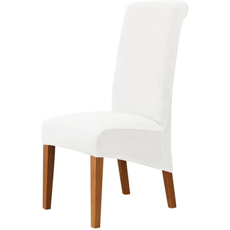 ENLENK Housse De Chaise Salle à Manger Extensible Couverture Protecteur De Chaise Élastique Amovible Lavable Moderne Pour Décor Hôtel Restaurant Réunion Fête Banquet De Mariage 1 Pièces (Blanc) 3 ENLENK Housse De Chaise Salle à Manger Extensible Couverture Protecteur De Chaise Élastique Amovible Lavable Moderne Pour Décor Hôtel Restaurant Réunion Fête Banquet De Mariage 1 Pièces (Blanc)