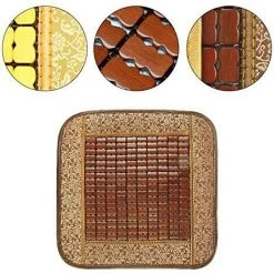 ENLENK Coussin D'Assise Rembourré Vin Rouge Galette De Siège Coussin De Chaise, Galette De Chaise, Bambou + Coton 45x45 Cm,Yellow 11 ENLENK Coussin D'Assise Rembourré Vin Rouge Galette De Siège Coussin De Chaise, Galette De Chaise, Bambou + Coton 45x45 Cm,Yellow -banc et tabouret Soldes Boutique 67679020 5