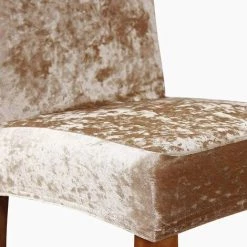 ECHOO Lot De 6 Housses De Chaise De Salle à Manger En Velours écrasé, Extensibles, Amovibles Et Lavables, Housses De Chaise De Salle à Manger Super Douces Pour Housses De Siège Pour Fête De Mariage, Salle à Manger, Décoration D'intérieur (6 Pièces, Champagne) 10 ECHOO Lot De 6 Housses De Chaise De Salle à Manger En Velours écrasé, Extensibles, Amovibles Et Lavables, Housses De Chaise De Salle à Manger Super Douces Pour Housses De Siège Pour Fête De Mariage, Salle à Manger, Décoration D'intérieur (6 Pièces, Champagne) -banc et tabouret Soldes Boutique 67883808 4