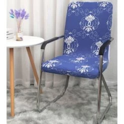 CSPARKV Housse De Chaise De Patron élastique De Bureau Housse De Fauteuil Siamois Housse De Siège D'ordinateur Taille Unique -banc et tabouret Soldes Boutique 67895646 3