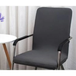 CSPARKV Housse De Chaise De Patron élastique De Bureau Housse De Fauteuil Siamois Housse De Siège D'ordinateur Taille Unique -banc et tabouret Soldes Boutique 67895646 4