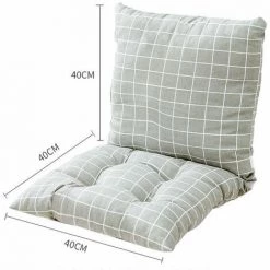 YOOUYIDA Lot De 1 Coussin De Chaise Avec Dossier Coussins De Siège De Chaise Pour Chaises De Cuisine, Jardin, Salle à Manger - Pas De Chaise 40cm*40cm (F) 11 YOOUYIDA Lot De 1 Coussin De Chaise Avec Dossier Coussins De Siège De Chaise Pour Chaises De Cuisine, Jardin, Salle à Manger - Pas De Chaise 40cm*40cm (F) -banc et tabouret Soldes Boutique 67895974 5
