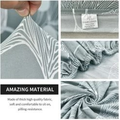 PERLE RARE Housse De Banc De Salle à Manger Imprimée Housses De Coussin De Siège De Banc Imprimées Housse De Banc Rembourrée Extensible Housses De Chaise De Salle à Manger Amovibles Et Lavables Pour Chambre à Coucher, Salon 11 PERLE RARE Housse De Banc De Salle à Manger Imprimée Housses De Coussin De Siège De Banc Imprimées Housse De Banc Rembourrée Extensible Housses De Chaise De Salle à Manger Amovibles Et Lavables Pour Chambre à Coucher, Salon -banc et tabouret Soldes Boutique 68206332 5