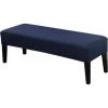 PERLE RARE Housse De Banc De Salle à Manger, Housse De Banc Rembourrée Extensible Lavable, Protection De Siège De Banc Jacquard, Housses De Banc Rectangulaires Pour Salle à Manger, Chambre, Salon, Cuisine (bleu Marine) 1 PERLE RARE Housse De Banc De Salle à Manger, Housse De Banc Rembourrée Extensible Lavable, Protection De Siège De Banc Jacquard, Housses De Banc Rectangulaires Pour Salle à Manger, Chambre, Salon, Cuisine (bleu Marine) -banc et tabouret Soldes Boutique 68206388 1