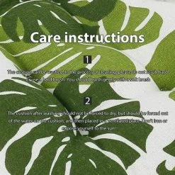 QERSTA Ensemble De 4 Coussins De Chaise à Manger, Chaises De Siège Avec Des Liens Confortable Assise Carrée Coussin De Siège Intérieur Intérieur Coussin Pour La Maison, Cuisine, Salle à Manger, Bureau 38 X 38cm (E) -banc et tabouret Soldes Boutique 68270903 3