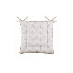 LOVELY CASA Coussin De Chaise Delila Beige
