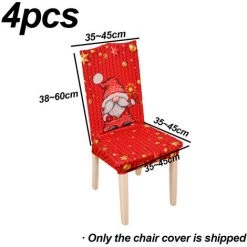 MEZHENG Housses De Chaise Pour Salle à Manger Lot De 4, Housses De Protection De Chaise Imprimées, Amovibles Et Lavables 8 MEZHENG Housses De Chaise Pour Salle à Manger Lot De 4, Housses De Protection De Chaise Imprimées, Amovibles Et Lavables -banc et tabouret Soldes Boutique 68564265 2
