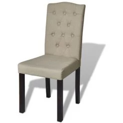 Chaises De Salle à Manger Tissu 2 Pcs Camel VidaXL 9 Chaises De Salle à Manger Tissu 2 Pcs Camel VidaXL -banc et tabouret Soldes Boutique 733148 3