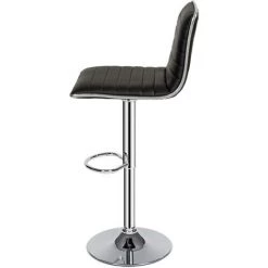 TECTAKE Lot De 2 Chaises De Bar Pied En Métal Pivotantes Et Réglables En Hauteur 60 Cm - 81 Cm Noir - Noir 11 TECTAKE Lot De 2 Chaises De Bar Pied En Métal Pivotantes Et Réglables En Hauteur 60 Cm - 81 Cm Noir - Noir -banc et tabouret Soldes Boutique 7514064 5