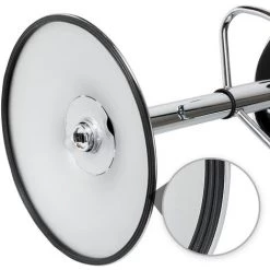 TECTAKE Lot De 2 Tabourets De Bar Ronds Pied En Métal Pivotants Et Réglables En Hauteur 63 Cm - 83,5 Cm Noir - Noir -banc et tabouret Soldes Boutique 7514065 4