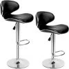 TECTAKE Lot De 2 Chaises De Bar Design Dossier Rembourré Pivotantes Et Réglables En Hauteur 84 Cm - 105 Cm Noir - Noir 1 TECTAKE Lot De 2 Chaises De Bar Design Dossier Rembourré Pivotantes Et Réglables En Hauteur 84 Cm - 105 Cm Noir - Noir -banc et tabouret Soldes Boutique 7514274 1