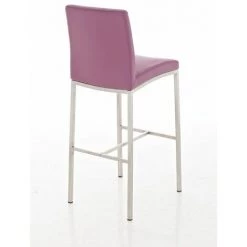 CLP Tabouret De Bar Freeport Violet -banc et tabouret Soldes Boutique 9166358 3