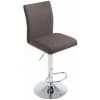 CLP Tabouret De Bar Cologne Tissu Gris Foncé -banc et tabouret Soldes Boutique 9166915 1