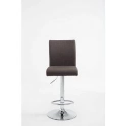 CLP Tabouret De Bar Cologne Tissu Gris Foncé -banc et tabouret Soldes Boutique 9166915 2