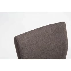 CLP Tabouret De Bar Cologne Tissu Gris Foncé -banc et tabouret Soldes Boutique 9166915 5