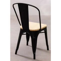 Chaise Empilable En Bois LIX Vintage SKLUM Bois De Pin - Acier Bois Naturel - Noir Bois Naturel 10 Chaise Empilable En Bois LIX Vintage SKLUM Bois De Pin - Acier Bois Naturel - Noir Bois Naturel -banc et tabouret Soldes Boutique 9239507 4