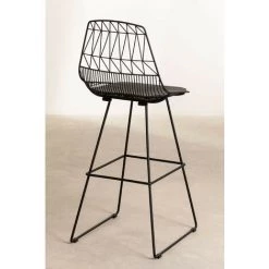 Tabouret Haut En Acier (76 Cm) Joahn SKLUM Acier - Noir -banc et tabouret Soldes Boutique 9239577 5