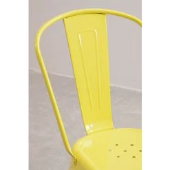 Chaise Empilable LIX SKLUM Acier - Jaune 11 Chaise Empilable LIX SKLUM Acier - Jaune -banc et tabouret Soldes Boutique 9355563 5